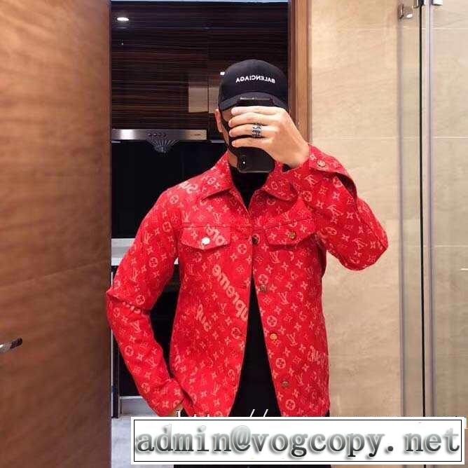 最速2019秋冬トレンドブランド ルイ ヴィトン LOUIS VUITTON デニムジャケット 2色可選 現在流行中のおすすめ人気