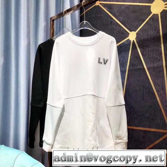 おしゃれ感度が高い秋冬トレンド 2019秋、イチオシ上品 ルイ ヴィトン LOUIS VUITTON プルオーバーパーカー 2色可選
