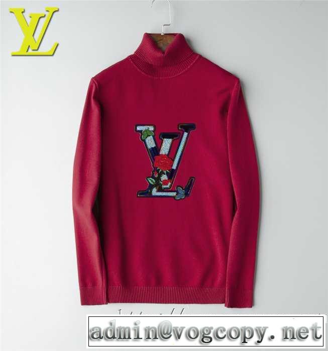 2019秋冬トレンドデザイン 人気ファッション雑誌でも掲載 ルイ ヴィトン LOUIS VUITTON プルオーバーパーカー 多色可選
