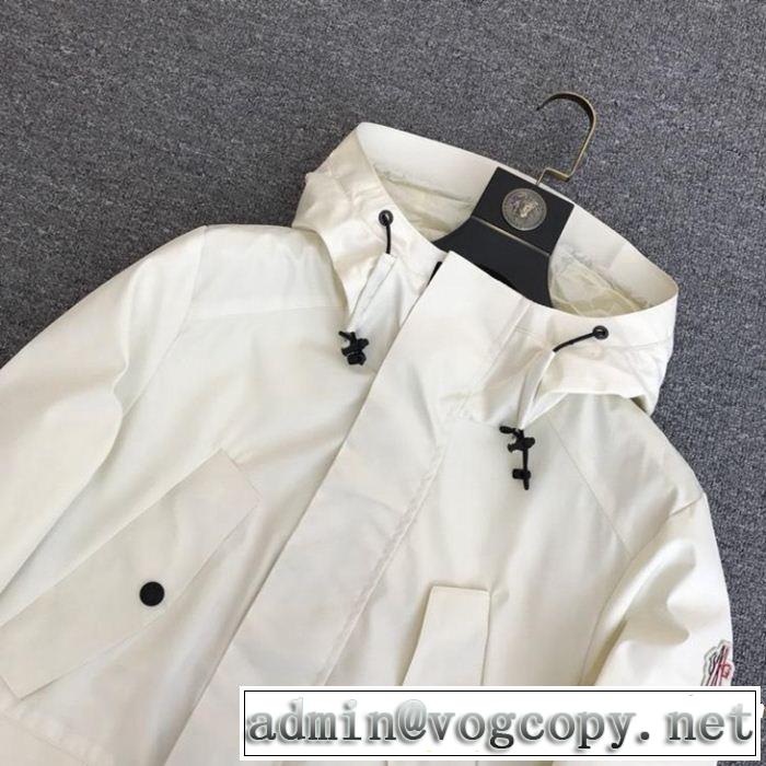 カジュアルさが強すぎる モンクレールフード付きコート MONCLER 3色可選 2019春夏新作登場