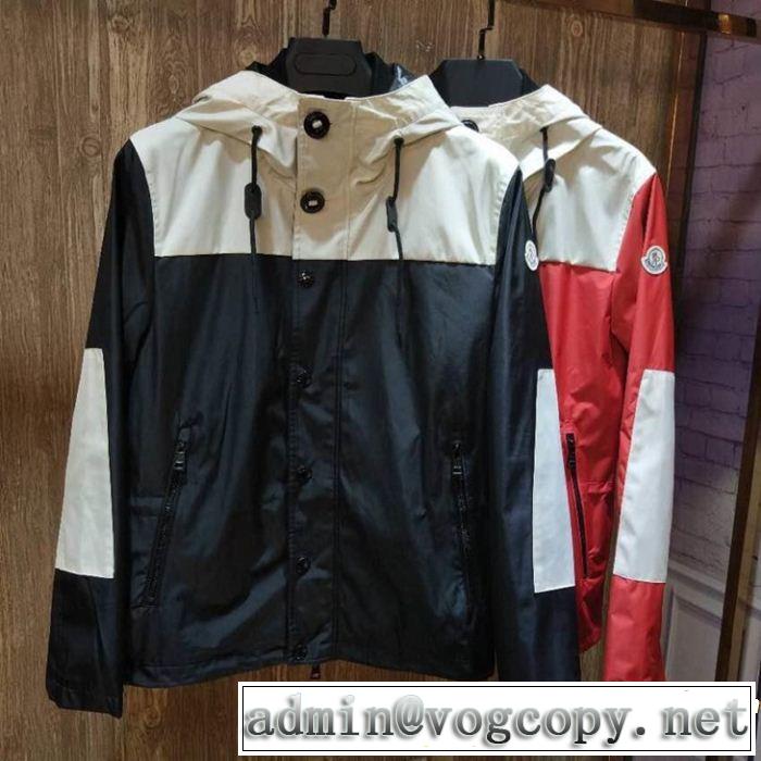 元気な印象のコーデモンクレール《2019年》今、注目のストリートMONCLER 2色可選 軽量ジャケット