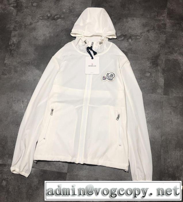 モンクレール2019春夏人気トレンドアイテム MONCLER 3色可選 軽量ジャケットリッチな印象に