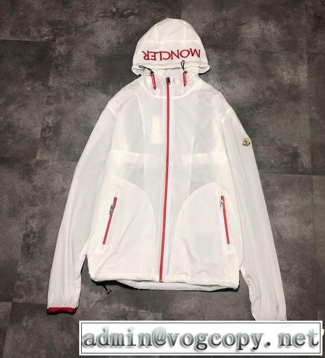 2019年春夏シーズンの人気 モンクレール夏らしい季節感 MONCLER 3色可選 男女兼用日焼け止め衣