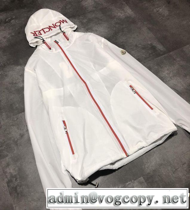 2019年春夏シーズンの人気 モンクレール夏らしい季節感 MONCLER 3色可選 男女兼用日焼け止め衣