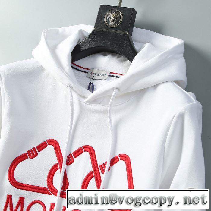 パーカー 3色可選 モンクレール MONCLER 2019年最新ファッション まずは定番！人気アイテム