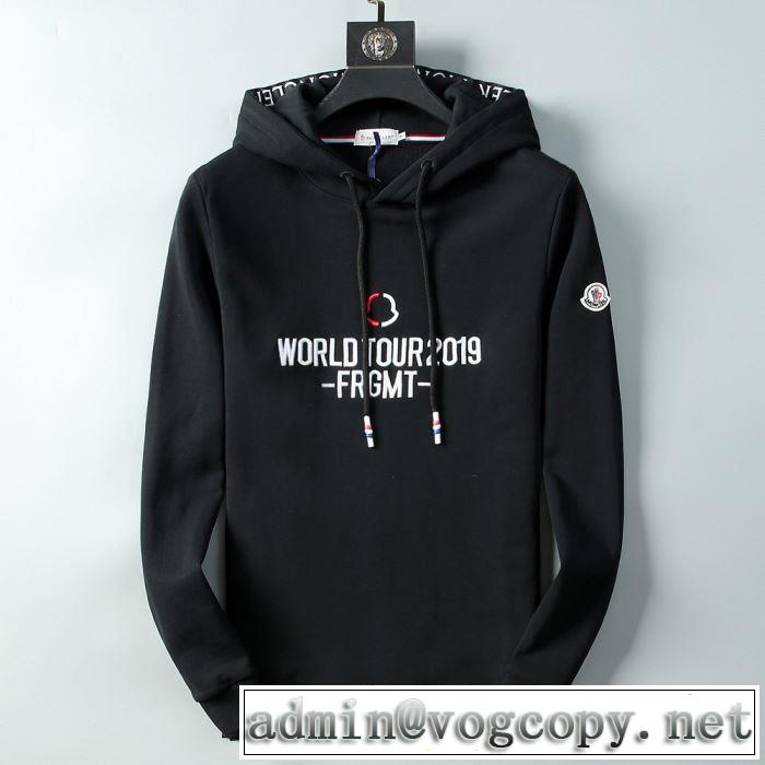 モンクレール MONCLER パーカー 4色可選 今シーズン注目のデザイン 2019SSのトレンド商品