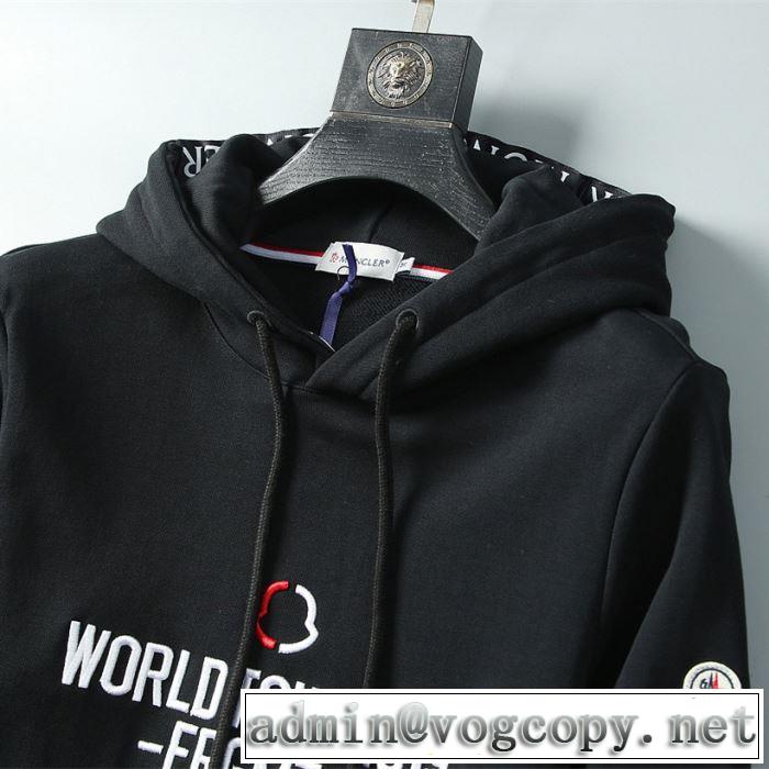 モンクレール MONCLER パーカー 4色可選 今シーズン注目のデザイン 2019SSのトレンド商品