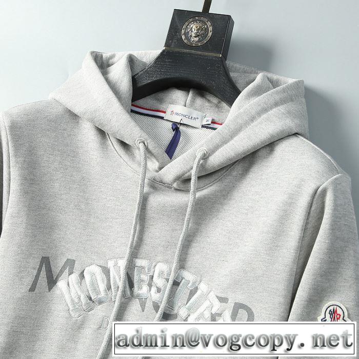 夏先に大活躍する 【2019年】夏のファッション モンクレール MONCLER パーカー 4色可選