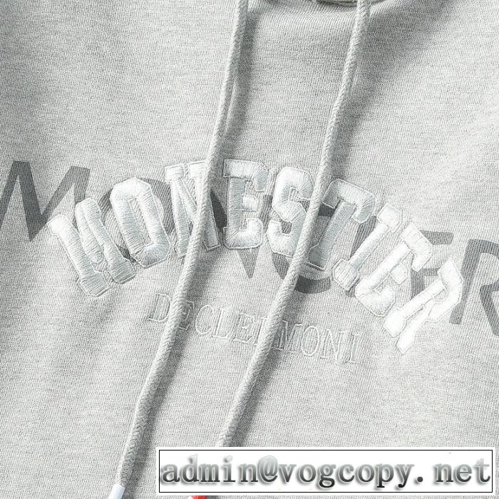 夏先に大活躍する 【2019年】夏のファッション モンクレール MONCLER パーカー 4色可選