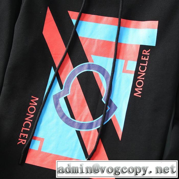 2色可選 パーカー 大人カジュアル夏ファッション2019 魅力的なカラー使 モンクレール MONCLER