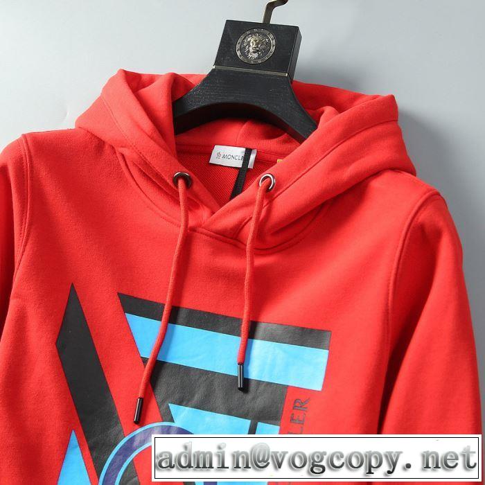 2色可選 パーカー 大人カジュアル夏ファッション2019 魅力的なカラー使 モンクレール MONCLER