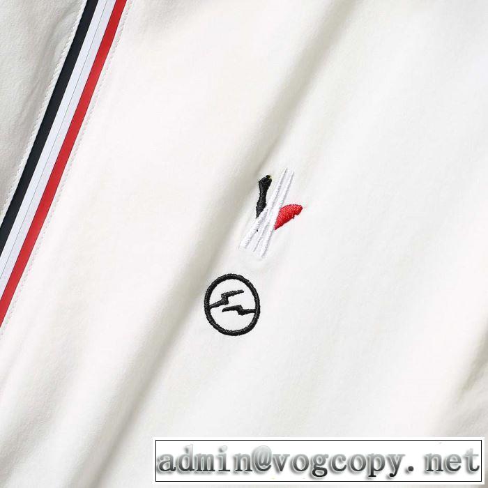 モンクレール MONCLER ブルゾン 2色可選 おしゃれな夏ファッション2019 上品なリラックス感