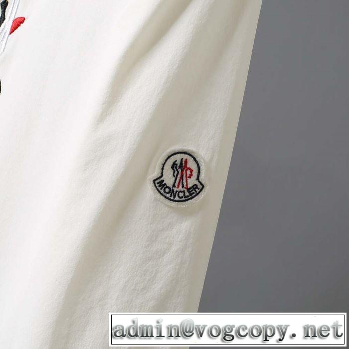モンクレール MONCLER ブルゾン 2色可選 おしゃれな夏ファッション2019 上品なリラックス感