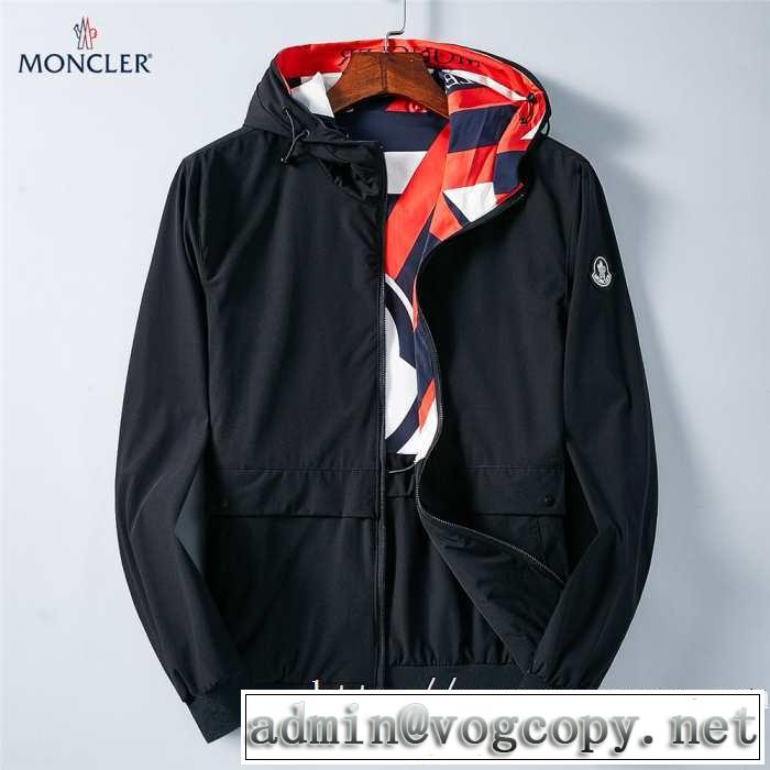 モンクレール MONCLER フード付きコート 3色可選 最速2019秋冬トレンドブランド 秋冬もちろん主役級