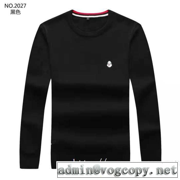 最重要！2019秋冬トレンド 活躍するトレンドアイテム モンクレール MONCLER プルオーバーパーカー 3色可選