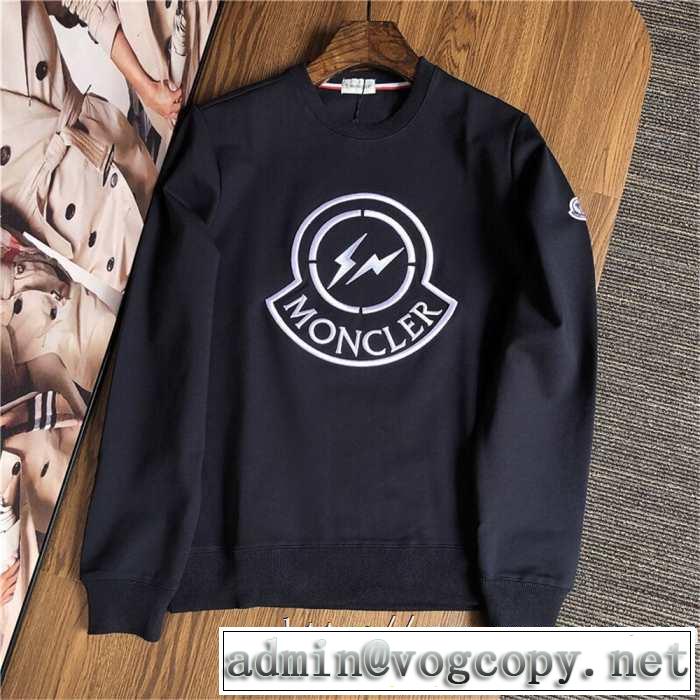 気になる2019年秋のファッション 人気の秋冬新作再登場 モンクレール MONCLER プルオーバーパーカー 2色可選