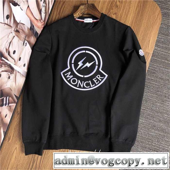 気になる2019年秋のファッション 人気の秋冬新作再登場 モンクレール MONCLER プルオーバーパーカー 2色可選