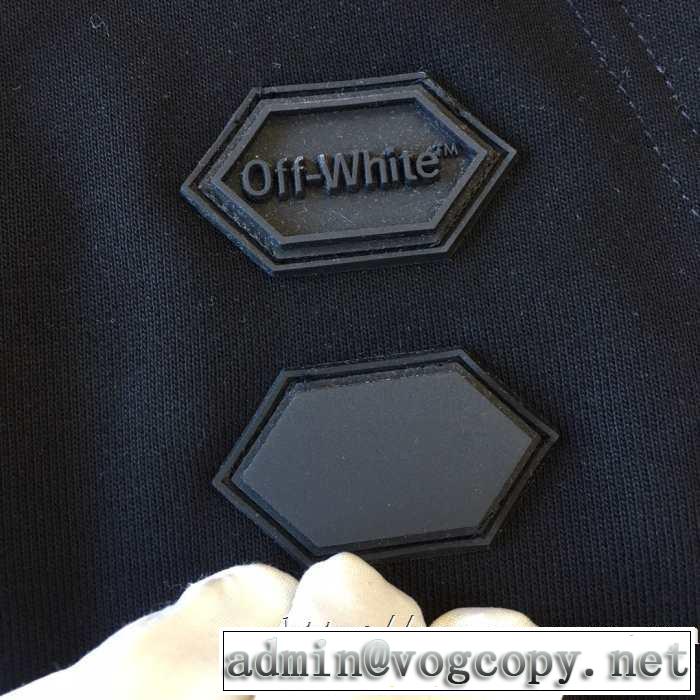 男女兼用パーカーおすすめオフホワイトコピーOFF WHITE DIAG WATERFALL OVER HOODIEスウェットシャツホワイト2019AW新作
