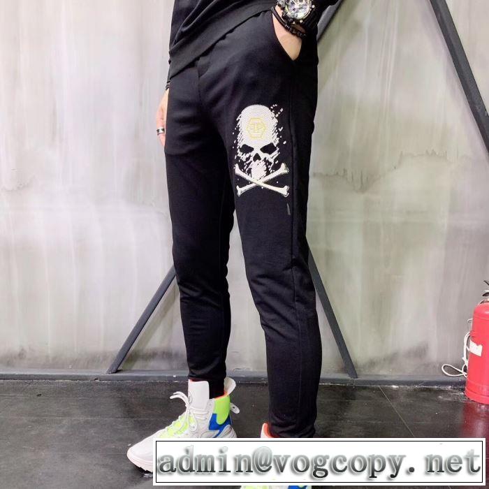 軽い着心地2019秋冬PHILIPP PLEIN  'caution plein' パーカー フィリッププレイン コピー激安トップス オシャレ スワロ 伸縮性抜群
