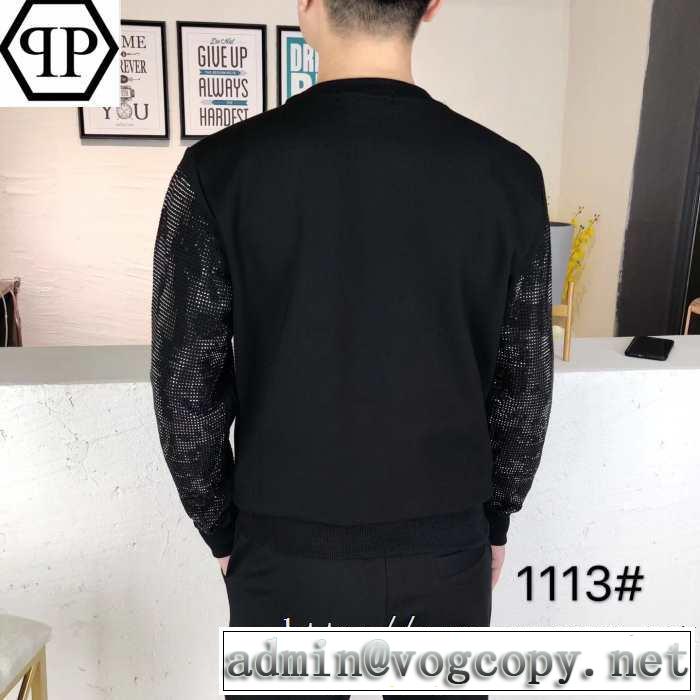 気になる2019年秋のファッション フィリッププレイン PHILIPP PLEIN  プルオーバーパーカー 秋にはやる最新作を先取り