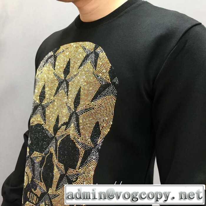 フィリッププレイン PHILIPP PLEIN  プルオーバーパーカー 絶妙な大人っぽさと遊び心 【2019秋冬】の注目トレンド