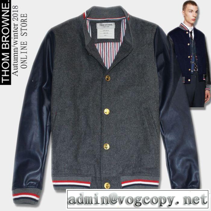最新で男性にもお勧めトムブラウン2019限定 男性に人気 THOM BROWNE 野球ウェア