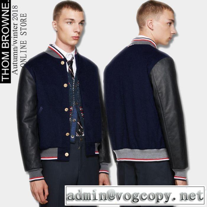 最新で男性にもお勧めトムブラウン2019限定 男性に人気 THOM BROWNE 野球ウェア