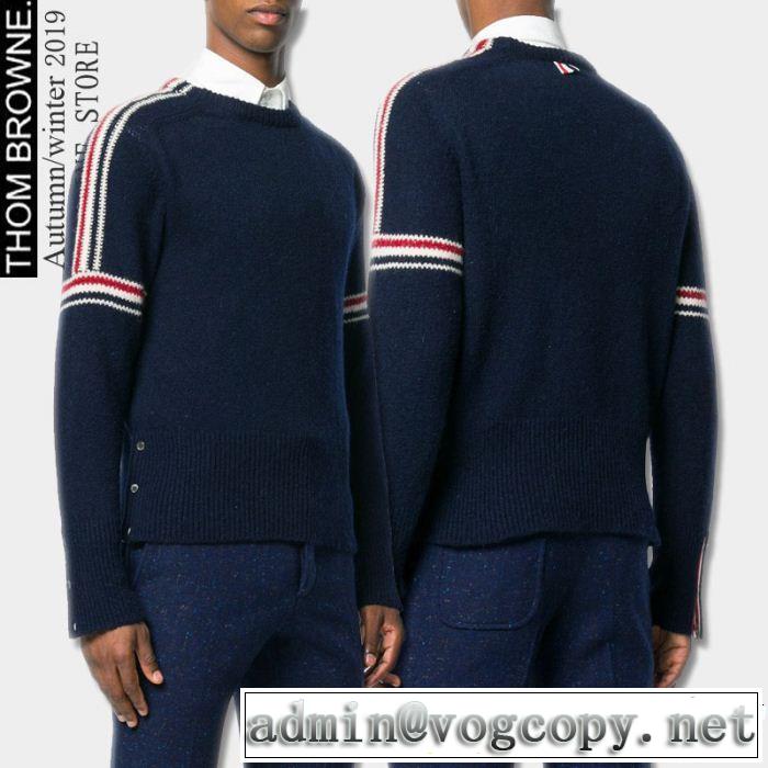 お色味たくさん大人気 ニットウェア 3色可選 トムブラウン THOM BROWNE2019夏ファション新品