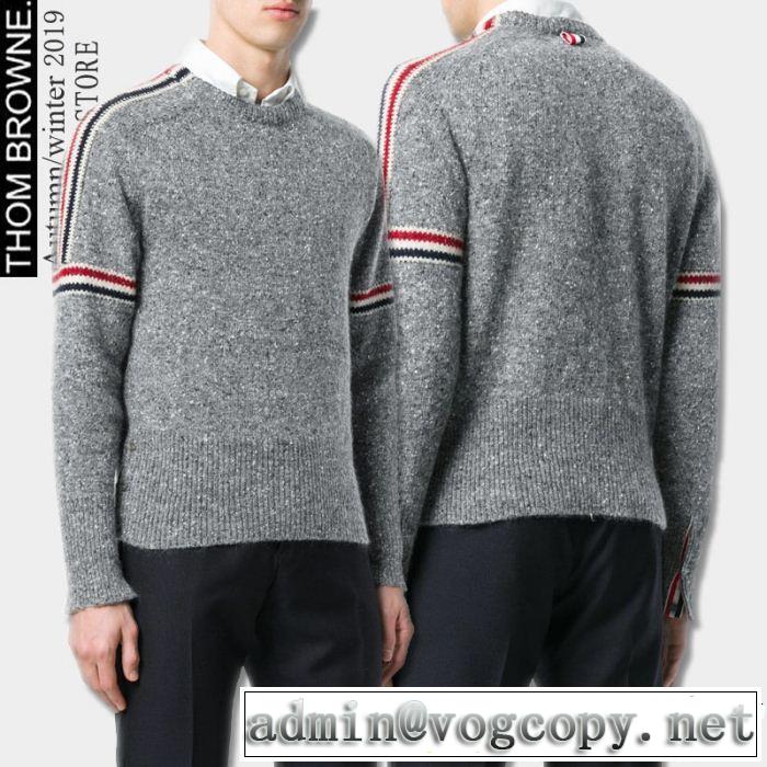 お色味たくさん大人気 ニットウェア 3色可選 トムブラウン THOM BROWNE2019夏ファション新品