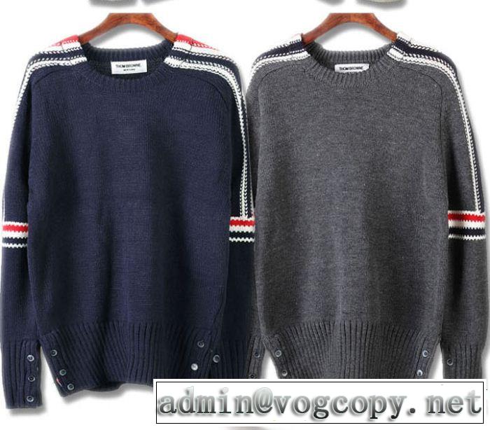 お色味たくさん大人気 ニットウェア 3色可選 トムブラウン THOM BROWNE2019夏ファション新品