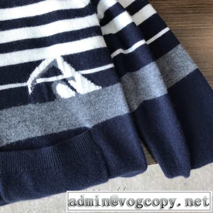 絶妙にマッチした大人向けトムブラウン メンズ ニットTHOM BROWNE 激安コピーニットセーター2019 AWコレクション人気