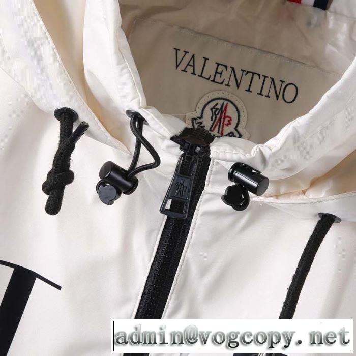 春夏のトレンドアイテム ヴァレンティノ VALENTINO フード付きコート 2色可選 2019春夏の大注目トレンド