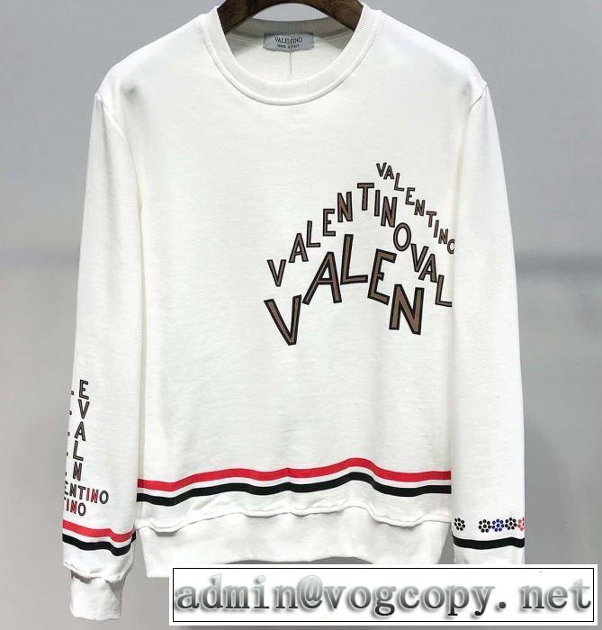 今季トレンドの限定アイテム 春夏の流行り2019新品 ヴァレンティノ VALENTINO プルオーバーパーカー  2色可選