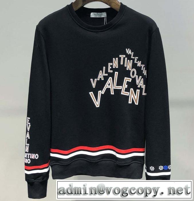 今季トレンドの限定アイテム 春夏の流行り2019新品 ヴァレンティノ VALENTINO プルオーバーパーカー  2色可選