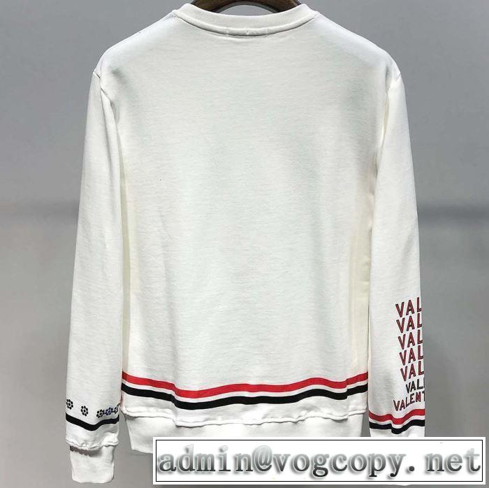 今季トレンドの限定アイテム 春夏の流行り2019新品 ヴァレンティノ VALENTINO プルオーバーパーカー  2色可選