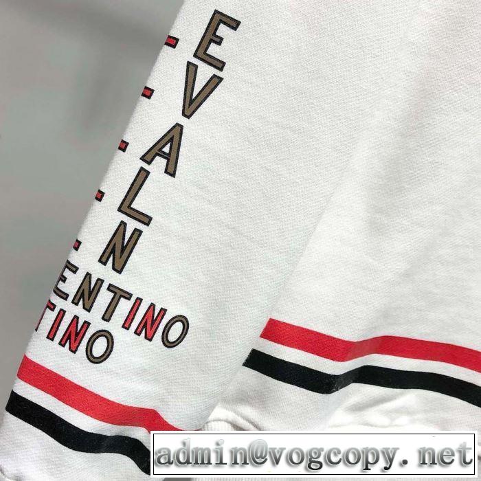 今季トレンドの限定アイテム 春夏の流行り2019新品 ヴァレンティノ VALENTINO プルオーバーパーカー  2色可選