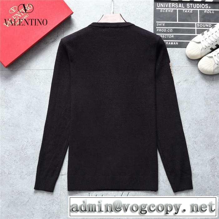 2019-20秋冬旬な着こなしValentino ヴァレンティノ ニット コピー 暖かさ 防寒性抜群ニットセーターエレガントレディースコーデ