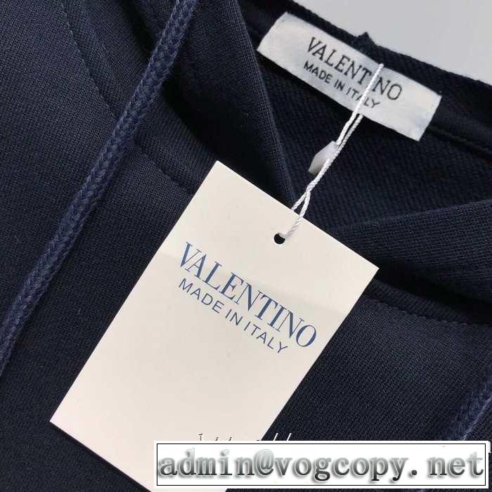Valentino ヴァレンティノ パーカーコピー 良い着心地抜群新作コットンスウェットシャツメンズコーデ2019/20限定価格