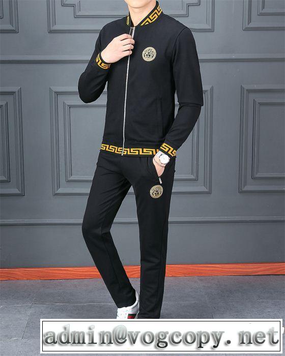 VERSACE超稀少 上下セット 2019夏ファション新品 最終価格セールヴェルサーチ