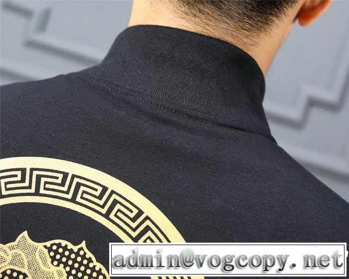 2019夏ファション新品 ヴェルサーチ馴染みやすいスタイル美品 VERSACE 上下セット2色可選