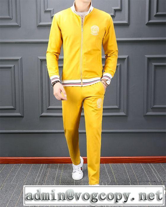 ヴェルサーチ最も目立ったブランド新品 VERSACE 上下セット 2019年最新ファッション