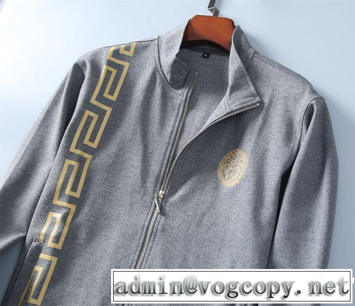 一押し注目ブランドファション 2色可選 ヴェルサーチVERSACE2019春夏のトレンド新商品 上下セット