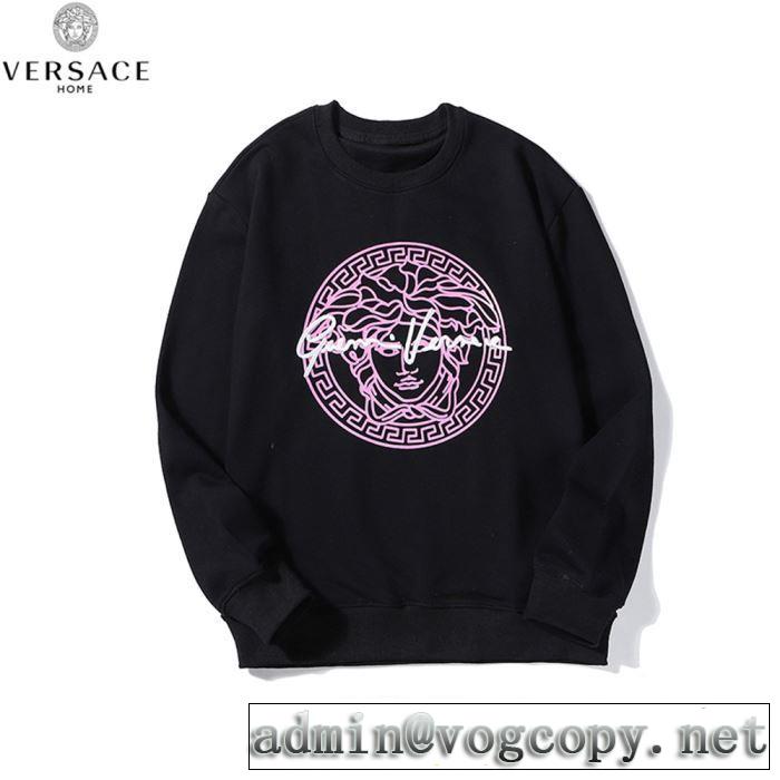 春夏！大人カジュアル ヴェルサーチVERSACE プルオーバーパーカー 2色可選 2019春夏の大注目トレンド