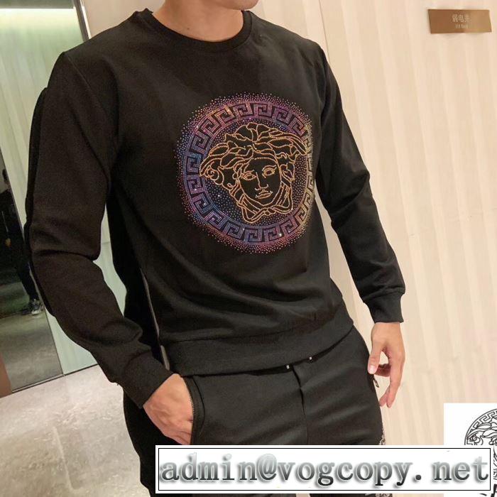 ヴェルサーチVERSACE プルオーバーパーカー 人気ストリートブランド新品 2019春夏は人気定番