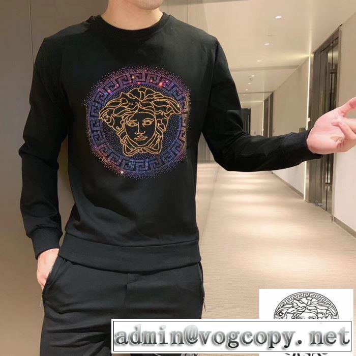 ヴェルサーチVERSACE プルオーバーパーカー 人気ストリートブランド新品 2019春夏は人気定番