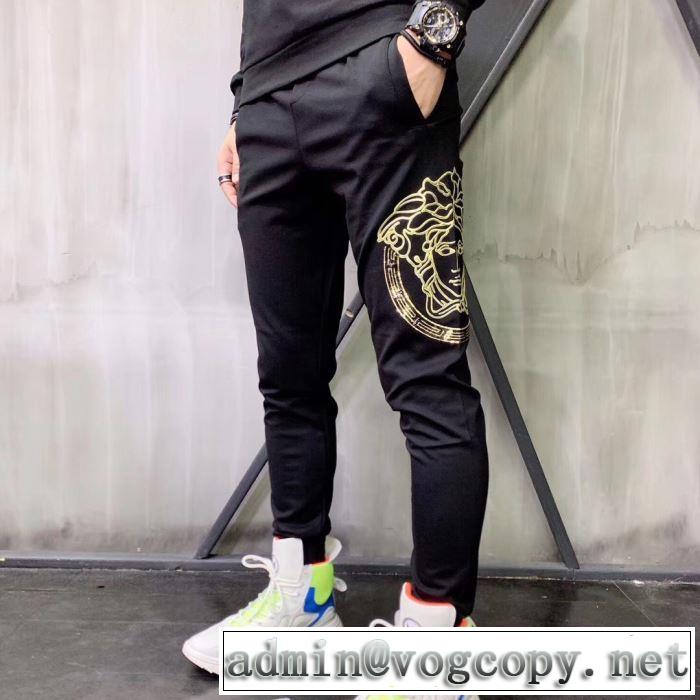 上下セット 2019春夏トレンドアイテム 鮮度アップブランド最新 ヴェルサーチVERSACE