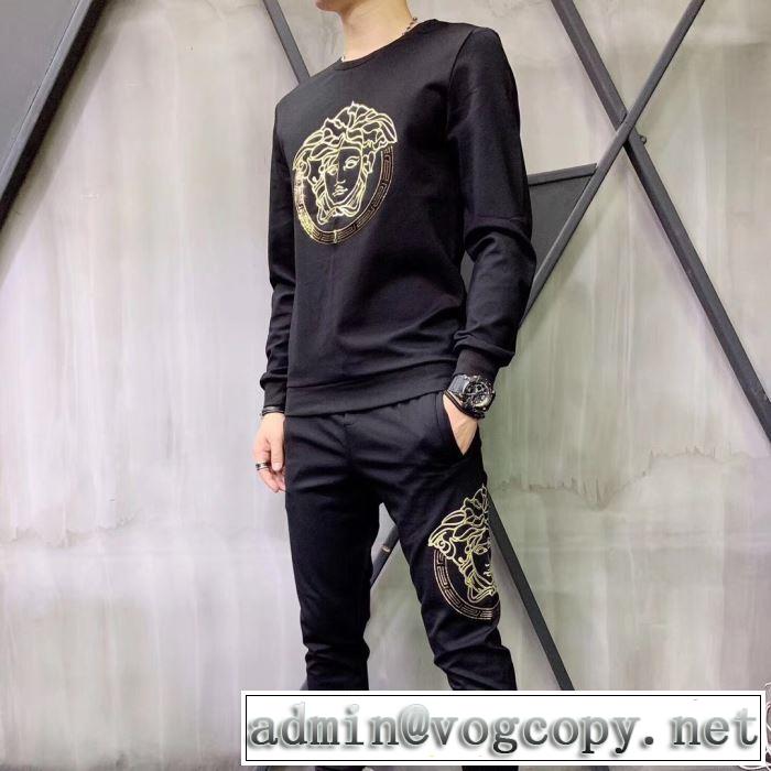 上下セット 2019春夏トレンドアイテム 鮮度アップブランド最新 ヴェルサーチVERSACE