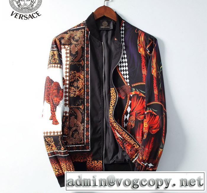 ヴェルサーチVERSACE ブルゾン 2019年春夏シーズンの人気 人気ストリートブランド新品