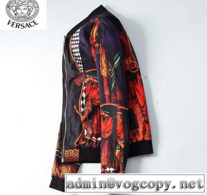 ヴェルサーチVERSACE ブルゾン 2019年春夏シーズンの人気 人気ストリートブランド新品