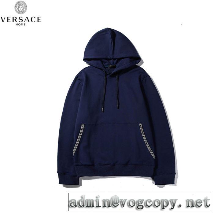ヴェルサーチVERSACE パーカー 【2019春夏】最新コレクション 春夏！大人カジュアル